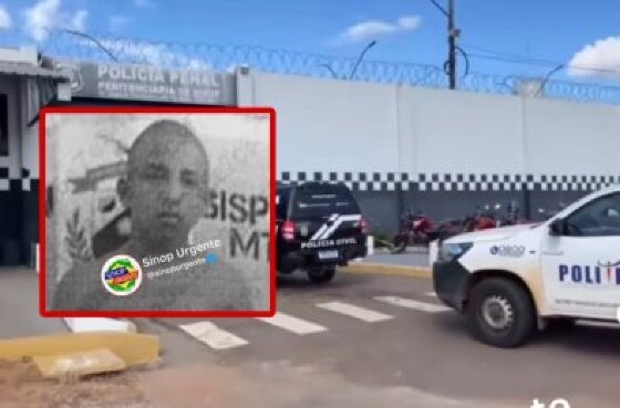Detento foi encontrado morto na penitenciária Ferrugem, em Sinop